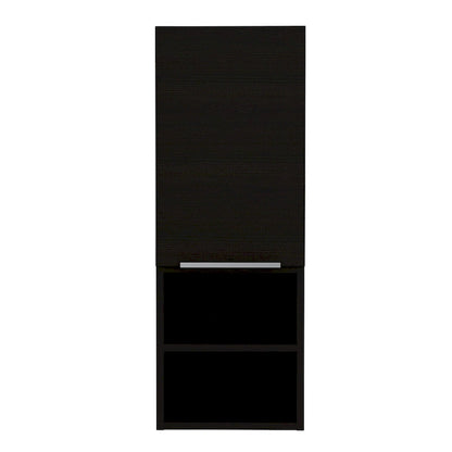 Mila Bathroom Cabinet, Two Internal Shelves, Two External Shelves, Single Door -White