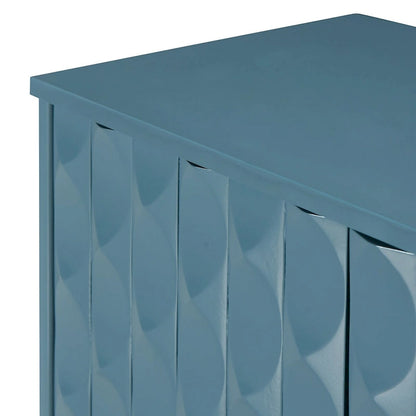 Modern 4-door Sideboard with Convex Pattern Doors
