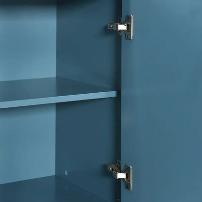 Modern 4-door Sideboard with Convex Pattern Doors