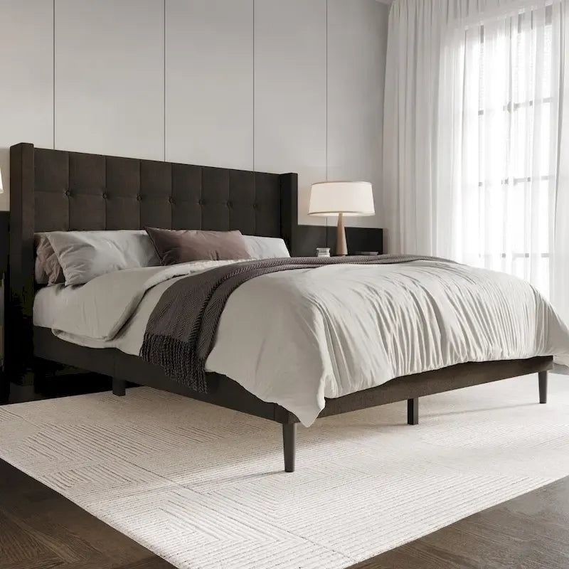 Danville Tufted Upholstered Platform Bed
