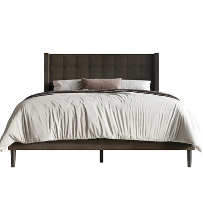 Danville Tufted Upholstered Platform Bed