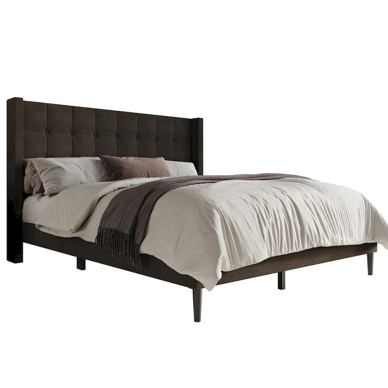 Danville Tufted Upholstered Platform Bed