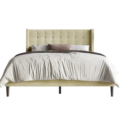 Danville Tufted Upholstered Platform Bed