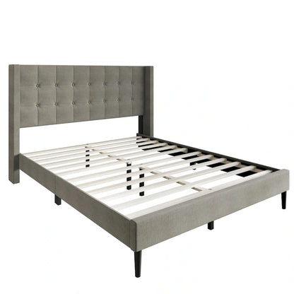 Danville Tufted Upholstered Platform Bed
