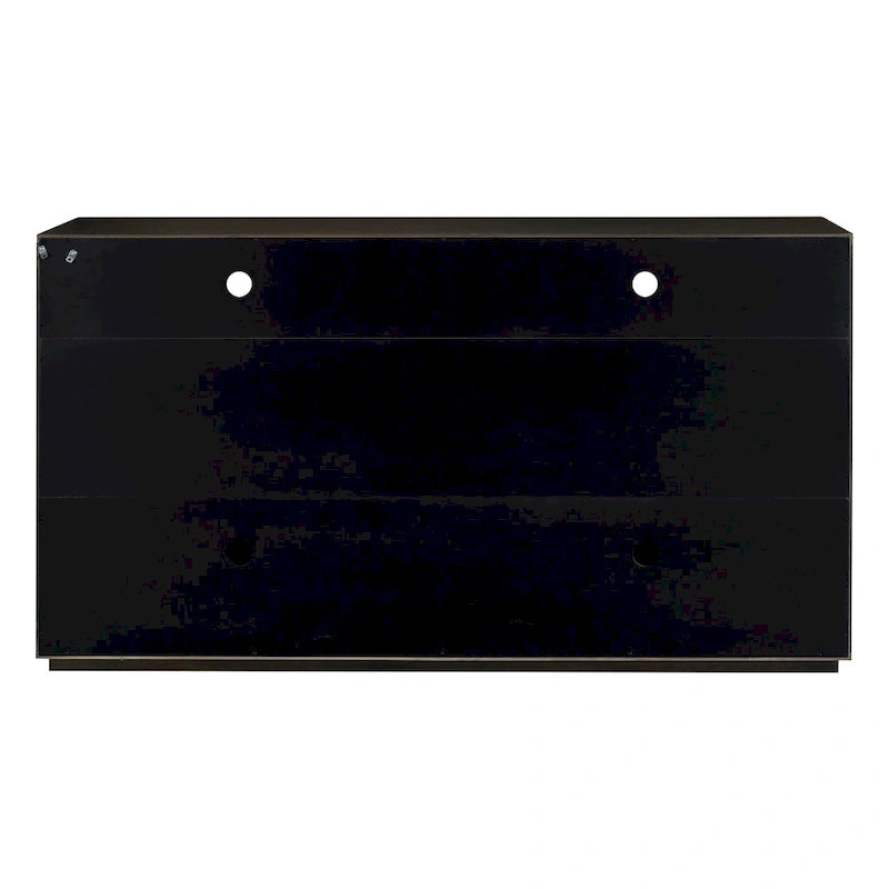 4-door Classic Sideboard with Open Storage and Adjustable Shelves